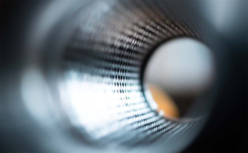 Magnaflow 13124 - Muffler Red Pack Series Glasspack 3in Rd 18in Body Length 2in/2in Inlet/Outlet