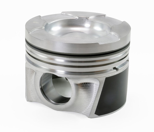 Mahle Motorsport 930036275T - GM 6.6L Duramax Forged Aluminum Race Pistons w/ 0.075in Deep Valve Pockets 407cid 4.075 x 1.951CH, 3.898stroke,6.417rod,1.358pin,-41.8cc,785g,16.5CR, M124P