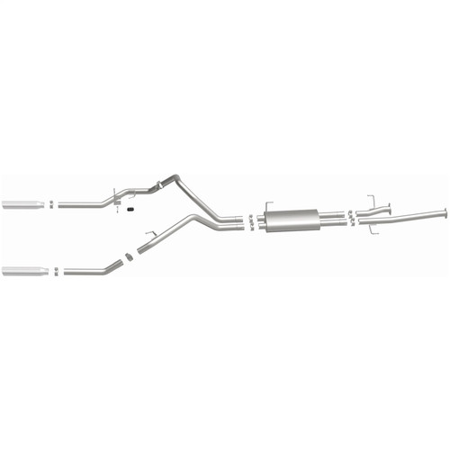 Magnaflow 15305 - 14 Toyota Tundra V8 4.6L/5.7L Stainless Cat Back Exhaust Dual Split Rear Exit Magnaflow 15305 - 14 Toyota Tundra V8 4.6L/5.7L Stainless Cat Back Exhaust Dual Split Rear Exit