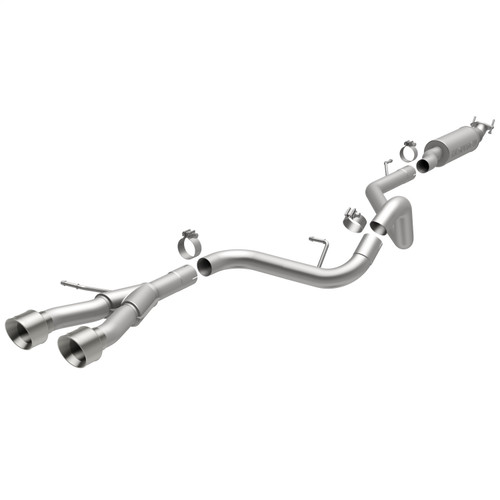 Magnaflow 15215 - 13 Hyundai Veloster 1.6L Turbo Dual Center Rear Exit Stainless Cat Back Perf Exhaust