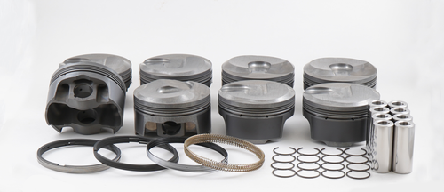 Mahle Motorsport 930229800 - Mahle MS Chevrolet LS 5.3L 329cid 3.800in Bore x 1.324CH 3.622 Stroke 3.9cc 11.6 CR - Pist Set of 8