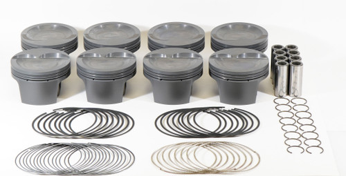 Mahle Motorsport 930248230 - Mahle MS Piston Set SBF 408ci 4.030in Bore 4.000in Stroke 6.2in Rod .927 Pin -20cc 10.1 CR Set of 8