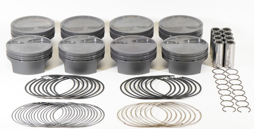 Mahle Motorsport 930251530T - SMALL BLOCK FORD INVERTED DOME for the TWISTED WEDGE CYL HEAD 347cid 4.030 x 1.090RCH, 3.400stroke,5.400rod,0.927pin,-16cc,443g,9.3CR, 2618