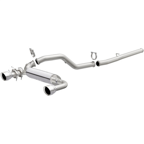 Magnaflow 19281 - Cat-Back 2016 Ford Focus RS 3in SS Dual Outlet 4.5in Polished Tips