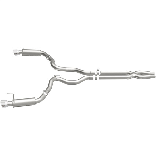 Magnaflow 19101 - Cat Back, SS, 3in, Competition, Dual Split Polished 4.5in Tips 2015 Ford Mustang GT V8 5.0