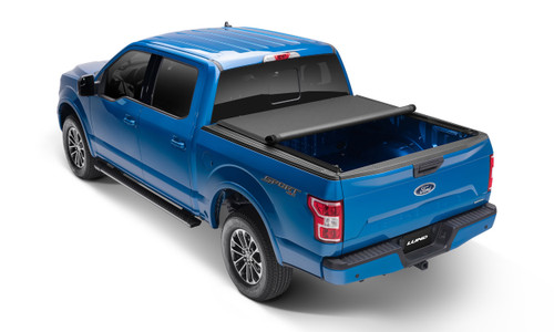 Lund 96814 - 82-11 Ford Ranger (6ft. Bed) Genesis Elite Roll Up Tonneau Cover - Black