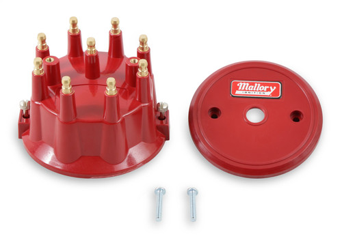 Mallory 205M - Distributor Cap & Cover,  SuperMag. V8 HEI Terminal