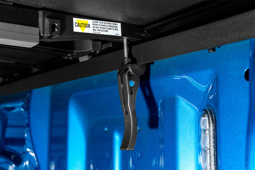 Lund 969515 - Hard Fold Truck Bed Tonneau Cover for 2007-2013 Toyota Tundra, Without Utility Track System; Fits 8 Ft. Bed