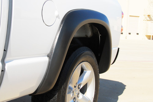 Lund EX203T - 02-08 Dodge Ram 1500 Ex-Extrawide Style Textured Elite Series Fender Flares - Black (4 Pc.)