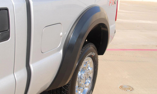 Lund EX314SB - 11-16 Ford F-250 Ex-Extrawide Style Smooth Elite Series Fender Flares - Black (2 Pc.)