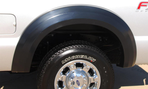 Lund EX314SB - 11-16 Ford F-250 Ex-Extrawide Style Smooth Elite Series Fender Flares - Black (2 Pc.)