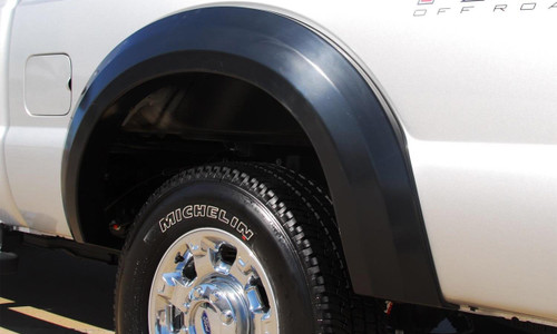 Lund EX314SB - 11-16 Ford F-250 Ex-Extrawide Style Smooth Elite Series Fender Flares - Black (2 Pc.)