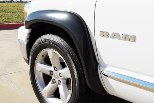 Lund EX203SA - 02-08 Dodge Ram 1500 Ex-Extrawide Style Smooth Elite Series Fender Flares - Black (2 Pc.)
