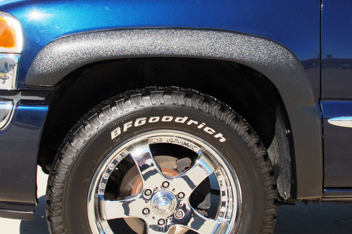 Lund SX120TA - 16-17 Nissan Titan XD SX-Sport Style Textured Elite Series Fender Flares - Black (2 Pc.)