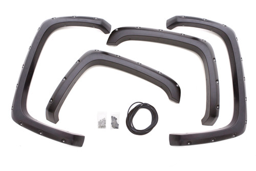 Lund RX146T - 2020 Chevy Silverado 2500HD/3500HD RX-Style 4pc Textured Fender Flares - Black