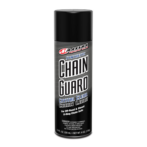 Maxima 77908 - Clear Synthetic Chain Guard Small - 7.4oz (Aerosol)