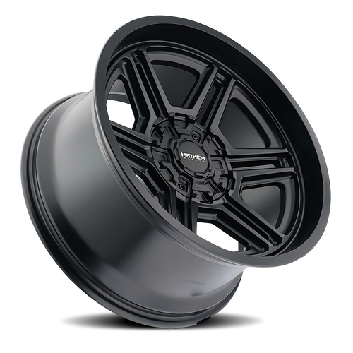 Mayhem 8117-2137MB - Offroad Wheels Hermosa 8113 MB 20x10 Black -25 Off Set 6 Lug 4.52 BSM 106 Bore Cast Aluminum