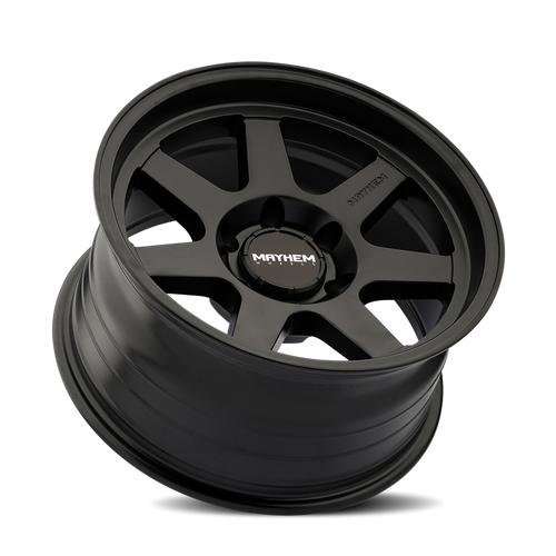 Mayhem 8307-7983MB - 8307 Convoy 17x9 / 6x139.7 BP / -6mm Offset / 106mm Hub Satin Black Wheel