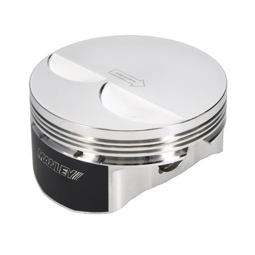 Manley 592605C-8 - Small Block Chevrolet LS Series 4.005in Bore 4in Stroke 4cc Flat Top Piston Set