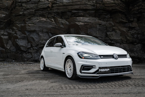 MBRP S4603304 - 2015-2019 Volkswagen Golf Armor Pro Series 3 Inch Cat Back Quad Split Rear T304 Stainless Steel Exit Exhaust