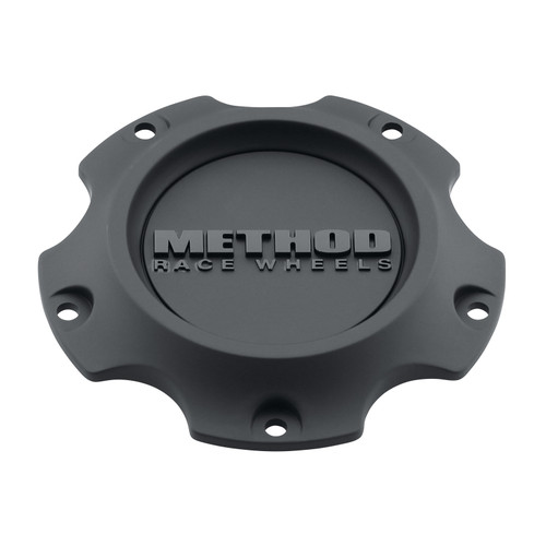 Method Wheels CP-T079L116-01 - Method Cap T079 - 71.5mm - Black - 1 Piece - Screw On