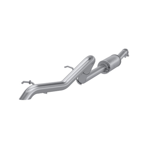 MBRP S5514AL - Jeep JK Off-Road Tail Pipe Muffler Before Axle Aluminized Steel For 07-11 Wrangler JK 3.8L V6 2/4 Door