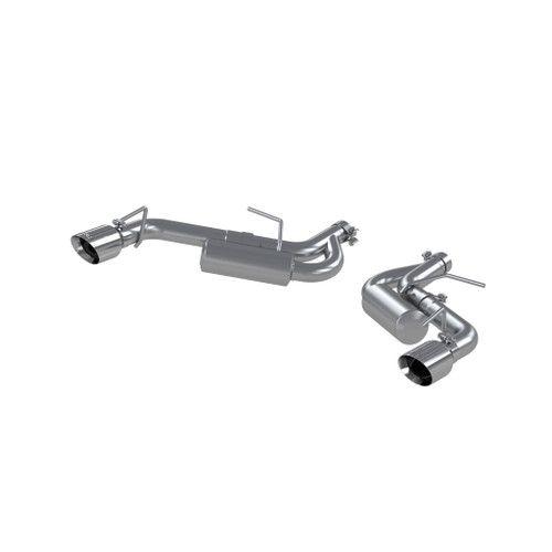 MBRP S7038304 - Exhaust Pipe 2.5 Inch Axle Back Non NPP For 16-24 Camaro 2.0T V6 3.6L T304 Stainless Steel