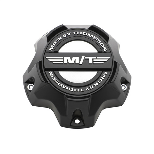 Mickey Thompson 250387 - SD-5/Sidebiter Lock Black Center Cap - Closed 8 Lug Standard Cap 90000031903
