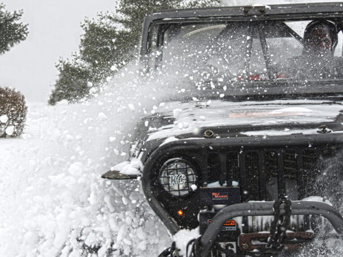 Mile Marker 77-53141W - 8000 LB Winch Waterproof 4.9 HP Series Wound 12V Motor W/ 92 Foot Synthetic Rope SEC8 Scout ES