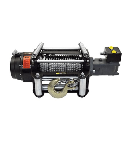 Mile Marker 70-58010C - 18000 LB Hydraulic Winch 1 Speed Free Spooling H Series