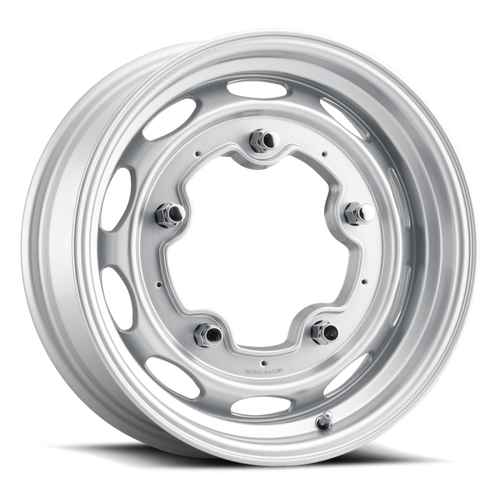 Mobelwagen MW-520S-55520+20 - MW-520S Interceptor 15x5.5in / 5x205 BP / 20mm Offset / 156mm Bore - Silver Wheel
