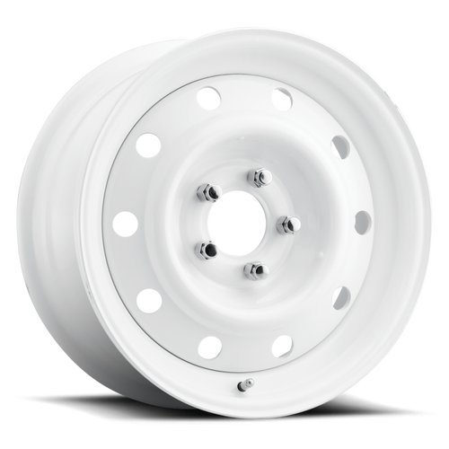 Mobelwagen MW-901W-67017+30 - MW-901W Stahl 16x7in / 5x112 BP / 30mm Offset / 2.95mm Bore - White Wheel