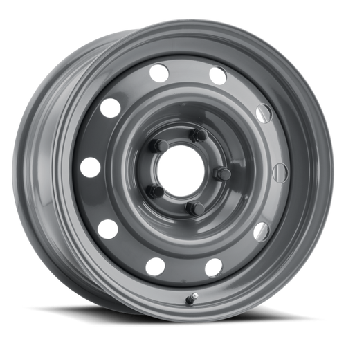Mobelwagen MW-901G-67017+30 - MW-901G Stahl 16x7in / 5x112 BP / 30mm Offset / 2.95mm Bore - Grey Wheel