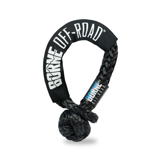 Mishimoto BNSS-12-BK - Borne Off-Road Soft Shackle, 1/2"