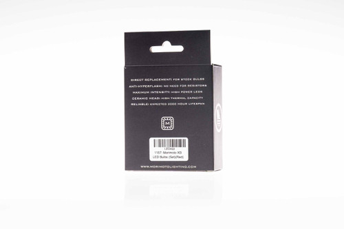 Morimoto LED403 - 1157: XB LED Bulbs (Red / Set)