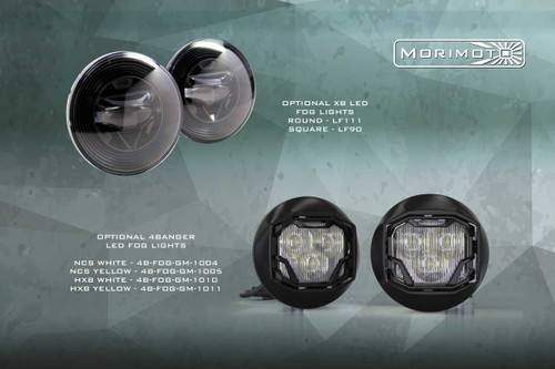 Morimoto LF543 - XB LED Headlights: Chevrolet Silverado 1500 (14-15 / Set)