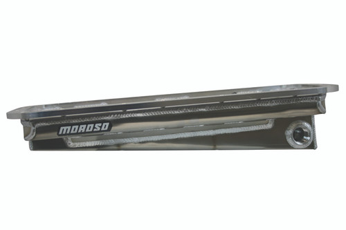 Moroso 20049 - Hemi (Incl. Keith Black/JP-1 Funny Car) Dry Sump 4-3/8in-6-3/8in Aluminum Oil Pan