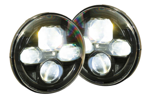 Morimoto LF516 - Sealed7 2.0 Headlights: Jeep JK (07-18 / Set)