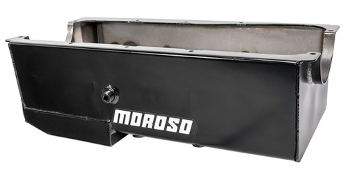 Moroso 20616 - Ford 429-460 (w/Box Sump) Drag Race Wet Sump 9qt 7-7/8in Steel Oil Pan