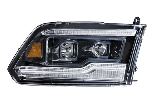 Morimoto LF520-A-ASM - XB LED Headlights: Dodge Ram (09-18 / Amber DRL / Set)