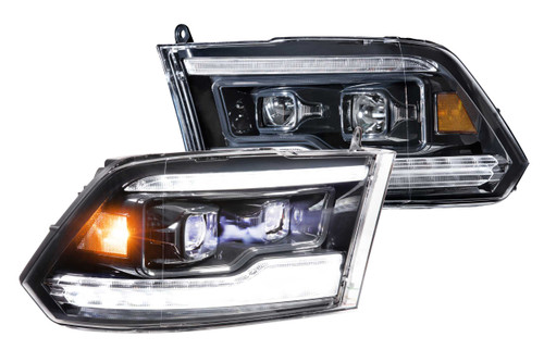 Morimoto LF520-ASM - XB LED Headlights: Dodge Ram (09-18 / White DRL / Set)