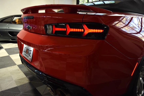 Morimoto LF400 - XB LED Tail Lights: Chevrolet Camaro (16-18 / Red Lens Lambo / Set)