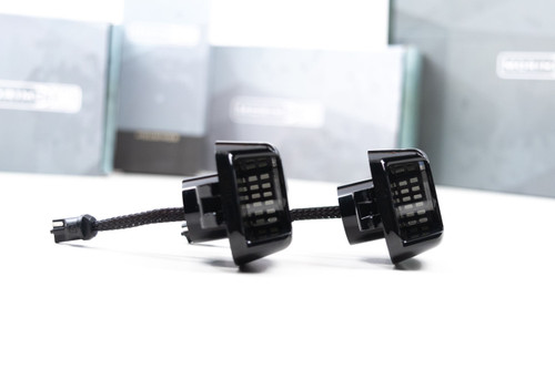 Morimoto LF71204-B - XB LED License Plate Lights: Chevrolet Silverado (99-13 / Set)