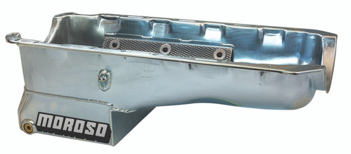Moroso 20408 - Chevrolet Big Block Mark IV Stroker Wet Sump 6.5qt 8in Steel Oil Pan