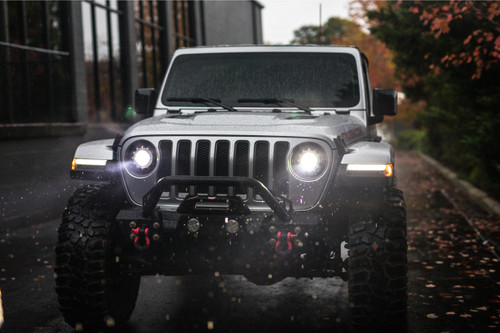 Morimoto LF513.2 - XB LED DRLs: Jeep JL / JT (18+ / Smoked Lens / Set)