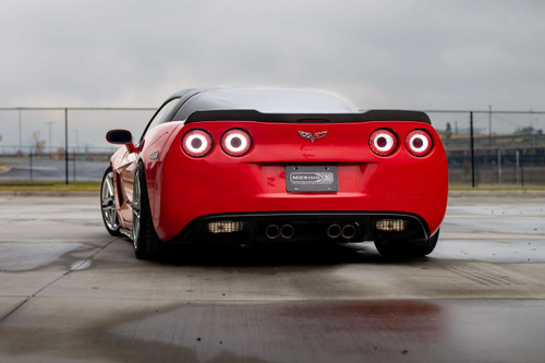 Morimoto LF467 - XB LED Tail Lights: Corvette C6 (05-13 / Red Lens / Set)