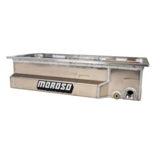 Moroso 20399 - Noonan 4.9in Bore Space HEMI Ext W/S 16AN P/U 6.5in Deep Aluminum Oil Pan