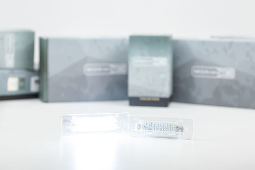 Morimoto LFZ035 - XB LED License Plate Lights: Porsche 996/986