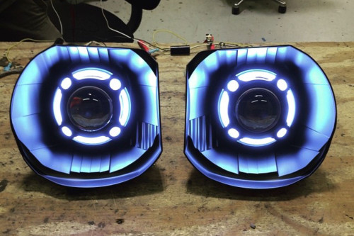 Morimoto S250 - Panamera Projector Shroud