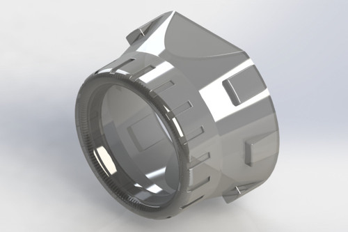 Morimoto S20 - Mini Graphite Projector Shroud